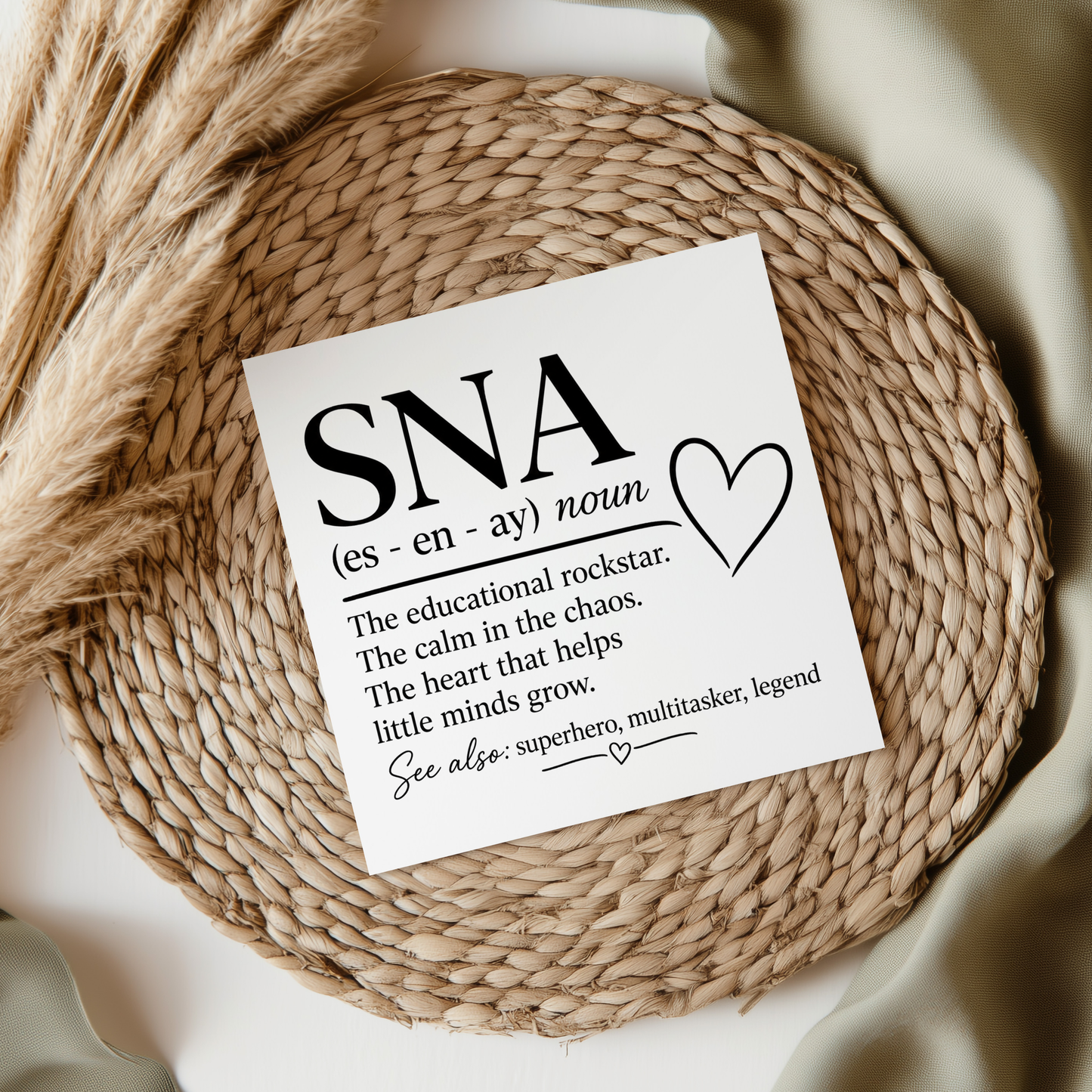 SNA Definition (Black Style) UVDTF Transfer