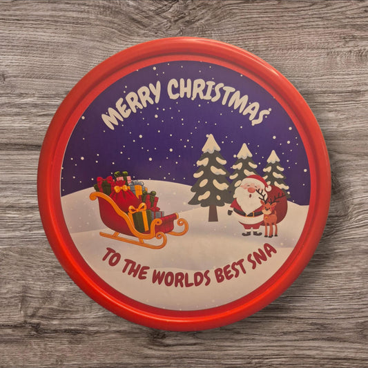 Personalised Christmas Sweet Tub Label