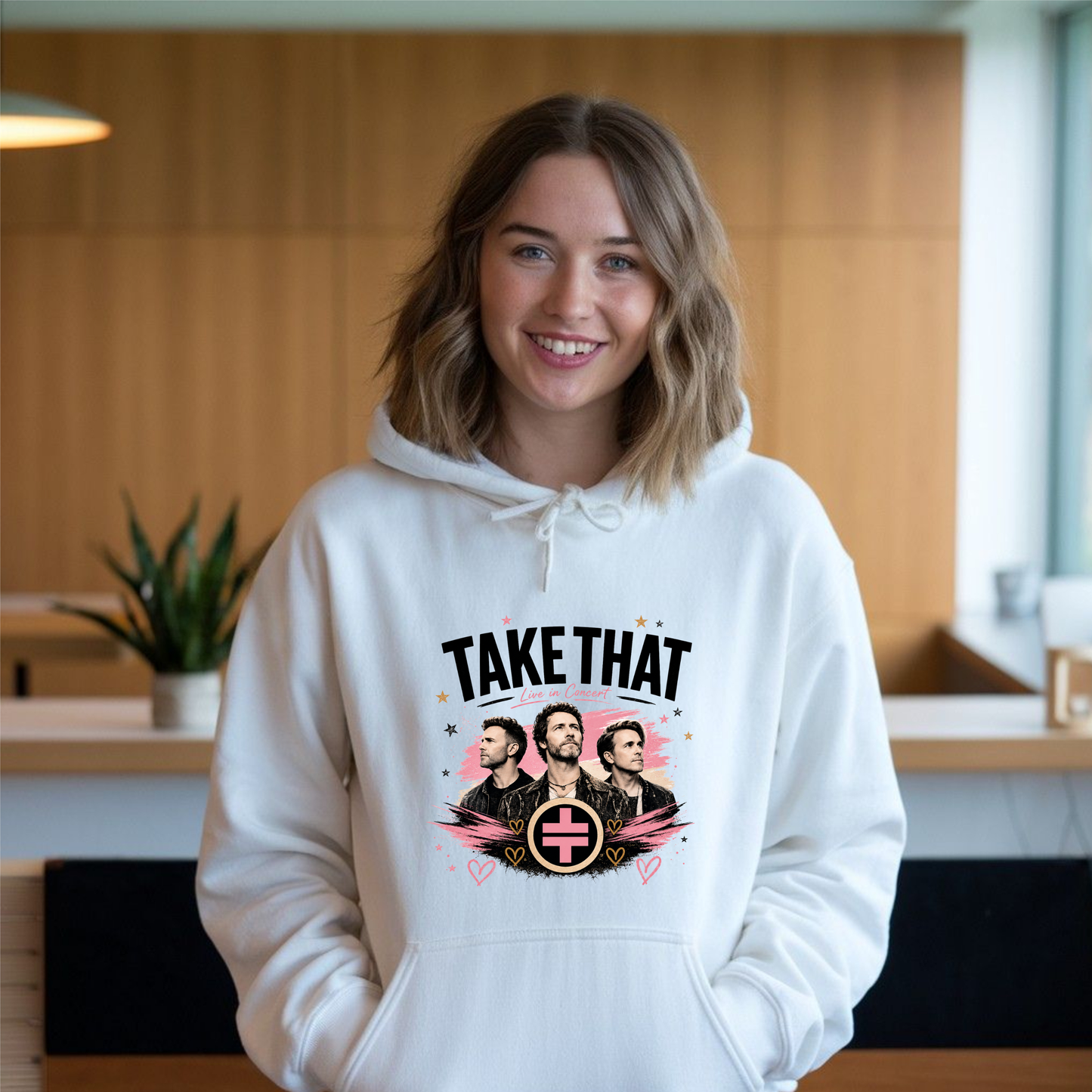 Take That Black/Pink DTF Transfer