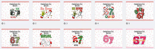 DIGITAL FILE - Christmas 6-7 Treat Bags