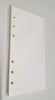 A6 Paper Inserts (White)